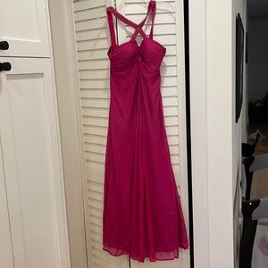 Pink prom dress